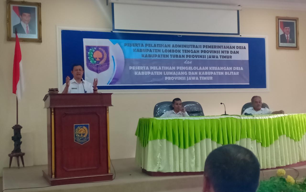 Sekdes di Kabupaten Tuban Ikuti Pelatihan Administrasi Pemerintahan Desa di Malang
